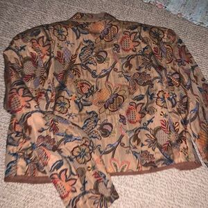 Passports by Pier 1 Imports womens floral pattern top